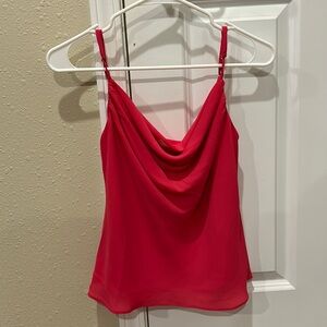 Hot pink tank top